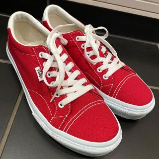 ヴァンズ(VANS)のVANS RED 25.5センチ(スニーカー)