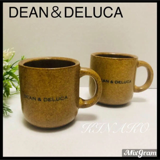 ディーンアンドデルーカ(DEAN & DELUCA)のDEAN＆DELUCAディーン＆デルーカ　コーヒーマグカップ　ブラウンコップ(食器)