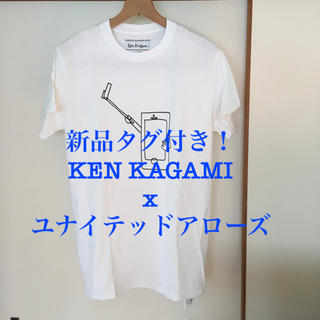 ユナイテッドアローズ(UNITED ARROWS)の新品タグ付き！即完売品　KEN KAGAMI xユナイテッドアローズ　Tシャツ(Tシャツ/カットソー(半袖/袖なし))