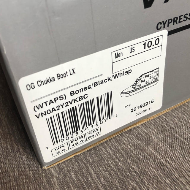 【28cm】WTAPS×VANS CHUKKA BOOT LX 2