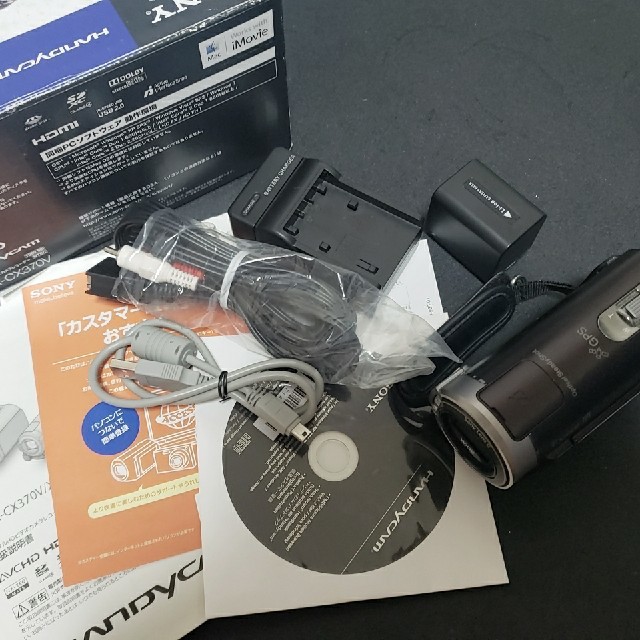 SONY(ソニー)のSONY　HDビデオカメラ　HDR-CX370V スマホ/家電/カメラのカメラ(ビデオカメラ)の商品写真