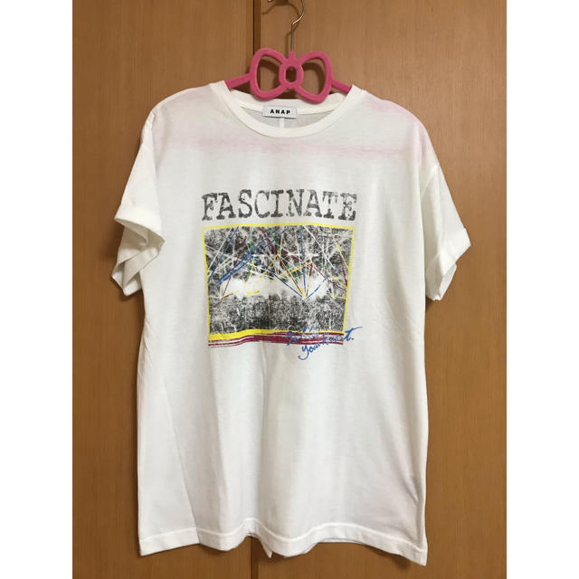 ANAP(アナップ)のアナップ　白Ｔシャツ レディースのトップス(Tシャツ(半袖/袖なし))の商品写真
