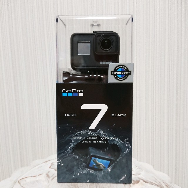 新品未開封 GoPro HERO 7 ブラック（一年保証付き）