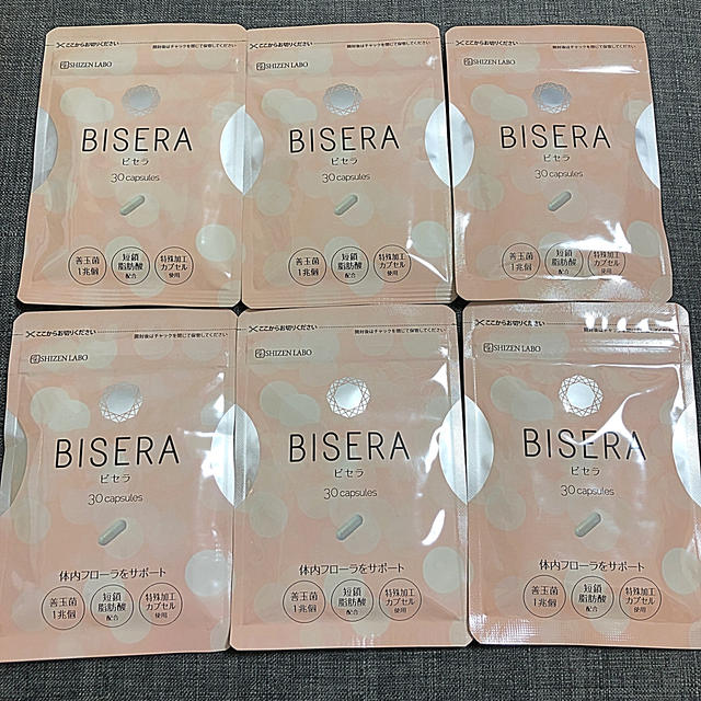 BISERA ヘルスアップ ビセラ 新品未開封 30粒 6袋 【今日の超目玉 ...