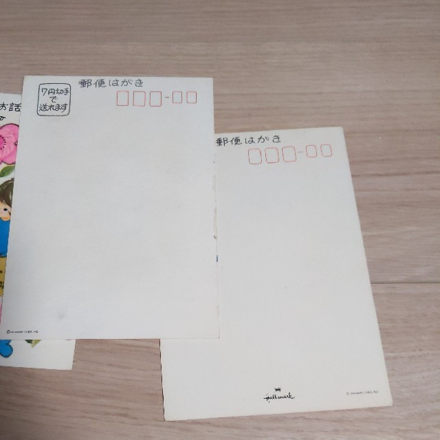 グリーティングカード　3枚 ハンドメイドの文具/ステーショナリー(カード/レター/ラッピング)の商品写真