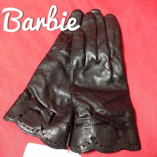 バービー(Barbie)のバービー 羊革 グローブ(手袋)