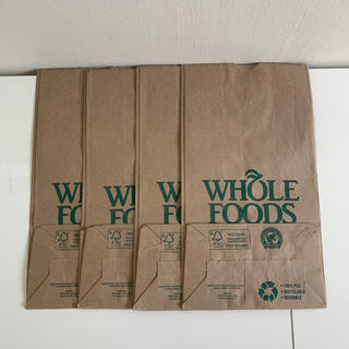 【WHOLE FOODS】紙袋(ショップ袋)