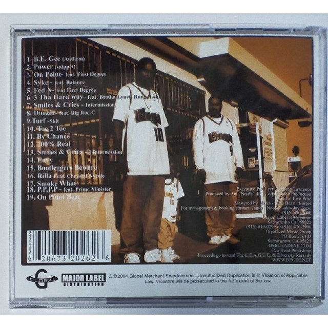 BE GEE/THE POSTCARD 21-3a や エンタメ/ホビーのCD(ヒップホップ/ラップ)の商品写真