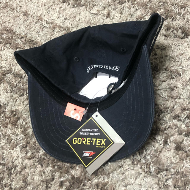 送料無料 黒 Supreme GORE-TEX S Logo 6-Panel 3