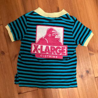 エクストララージ(XLARGE)のX-LARGE kids ゴリラプリント　ポロシャツ　バックプリント(Tシャツ/カットソー)