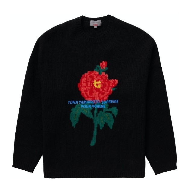 メンズLサイズ supreme yohji yamamoto sweater 黒