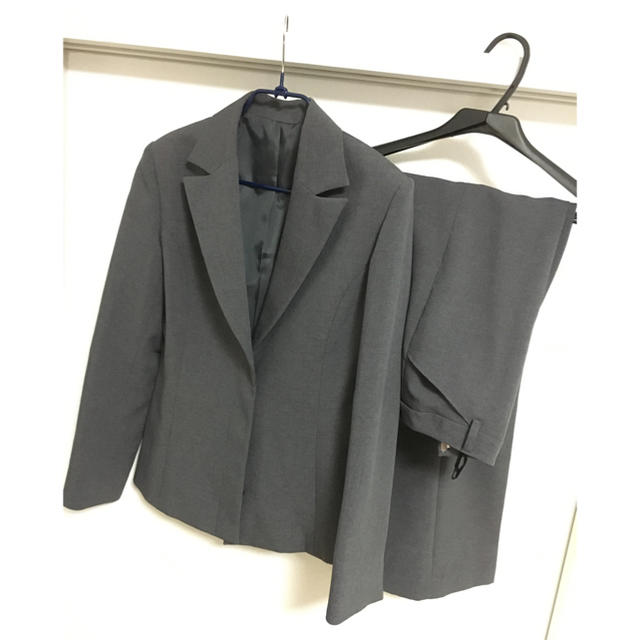 パンツスーツ 上下セット レディースのフォーマル/ドレス(スーツ)の商品写真