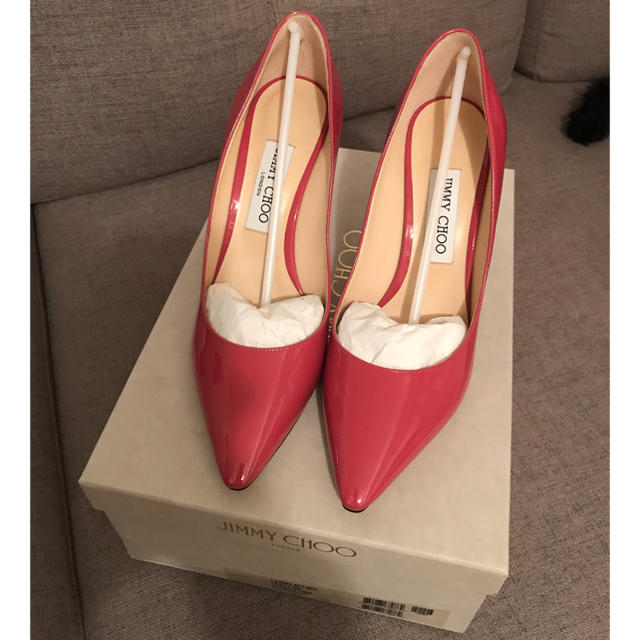 JIMMY CHOO(ジミーチュウ)の※専用※ジミーチュウjimmychooパンプスROMY8538.5 レディースの靴/シューズ(ハイヒール/パンプス)の商品写真