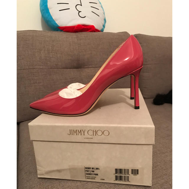 JIMMY CHOO(ジミーチュウ)の※専用※ジミーチュウjimmychooパンプスROMY8538.5 レディースの靴/シューズ(ハイヒール/パンプス)の商品写真