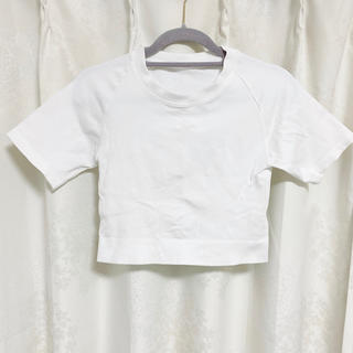 ルルレモン(lululemon)のAlala クロップドTシャツ M(Tシャツ(半袖/袖なし))