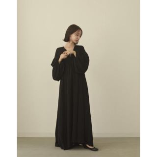 トゥデイフル(TODAYFUL)のlouren＊front buttun volume onepiece(ロングワンピース/マキシワンピース)