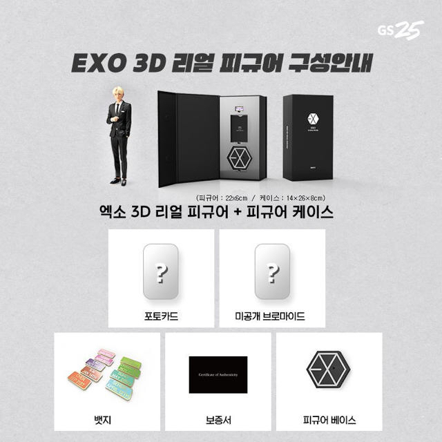 EXO　チェン　3dフィギュア　トレカ　セット  グッズ　ポストカード