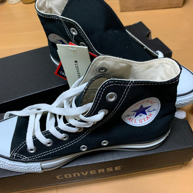 CONVERSE(コンバース)のコンバース　オールスター　ブラック黒24 レディースの靴/シューズ(スニーカー)の商品写真