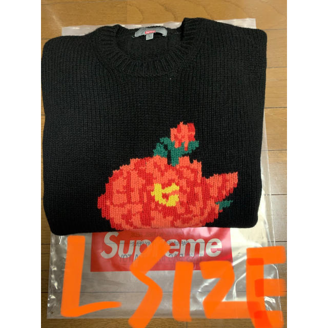 Supreme(シュプリーム)のsupreme yohji yamamoto sweater l black メンズのトップス(ニット/セーター)の商品写真