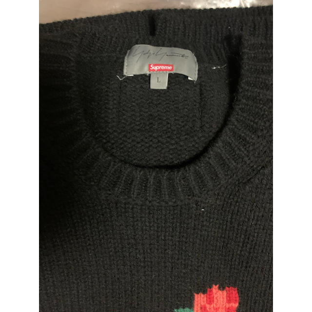 Supreme(シュプリーム)のsupreme yohji yamamoto sweater l black メンズのトップス(ニット/セーター)の商品写真