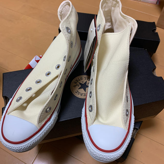 CONVERSE(コンバース)のコンバース　オールスター　ハイカット　ホワイト白24 レディースの靴/シューズ(スニーカー)の商品写真