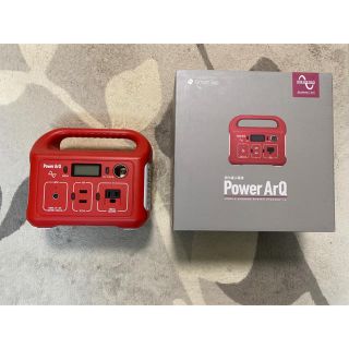 pawer ArQ mini パワーアークミニ　ポータブル電源(バッテリー/充電器)