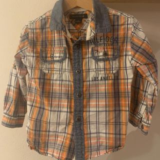 トミーヒルフィガー(TOMMY HILFIGER)のTOMMY HILFIGER シャツ　2T 90cmぐらい(ブラウス)