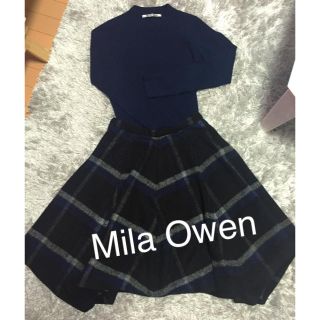 ミラオーウェン(Mila Owen)のちゅーみん様専用Mila Owen(ひざ丈スカート)