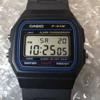 カシオ(CASIO)の◎美品！◎CASIO　F-91W カシオ　デジタル腕時計(腕時計(デジタル))
