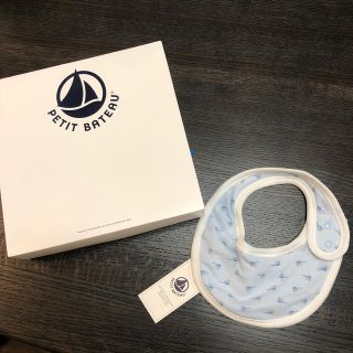 プチバトー(PETIT BATEAU)のプチバトー　スタイ(ベビースタイ/よだれかけ)