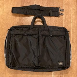 ポーター(PORTER)の吉田カバン PORTER/TANKER 2WAY BRIEFCASE(美品)(ビジネスバッグ)