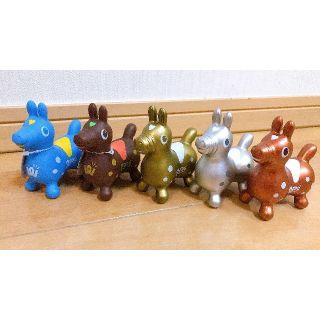 ロディ(Rody)のシークレット ワッツ限定柄 ロディ マスコット ゴールド シルバー 銅 コンプ(キャラクターグッズ)