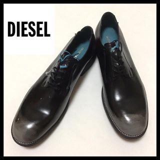 ディーゼル(DIESEL)のディーゼル 訳あり未使用 プレーントゥ 革靴 シューズ 28 ブラック メンズ(ドレス/ビジネス)