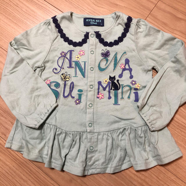 ANNA SUI mini(アナスイミニ)のアナスイミニ  長袖　90サイズ　3枚セット キッズ/ベビー/マタニティのキッズ服女の子用(90cm~)(Tシャツ/カットソー)の商品写真