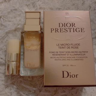 ディオール(Dior)のDIOR 新品リキッドファンデーション　プレステージ(ファンデーション)