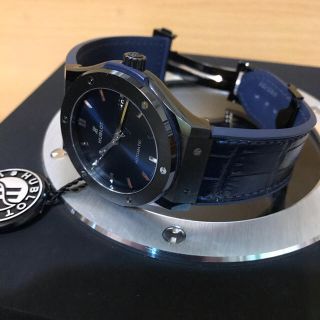 ウブロ(HUBLOT)のウブロ　HUBLOT クラシックフュージョン  45mm セラミックブルー(腕時計(アナログ))