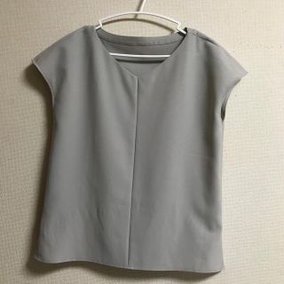 プラステ(PLST)の(美品)PLST 2Wayストレッチブラウス(シャツ/ブラウス(半袖/袖なし))