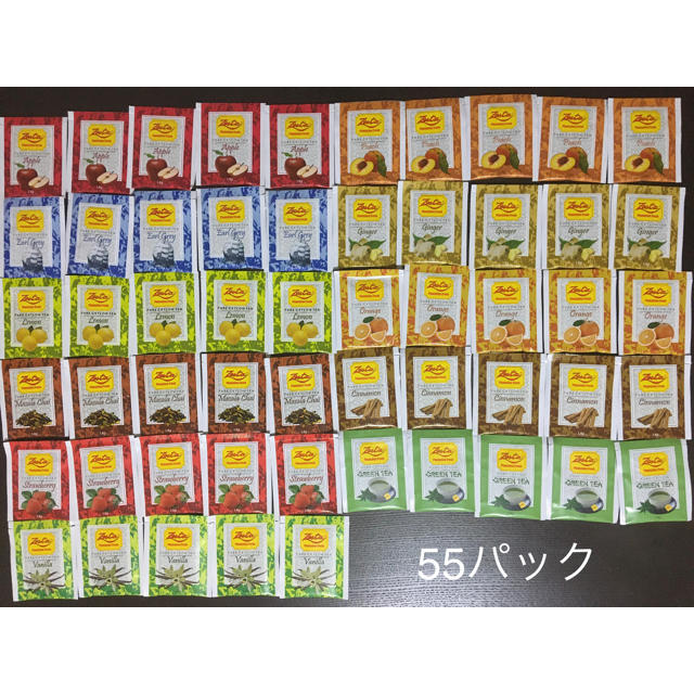 セイロン風味の紅茶 zesta 55パック 食品/飲料/酒の飲料(茶)の商品写真