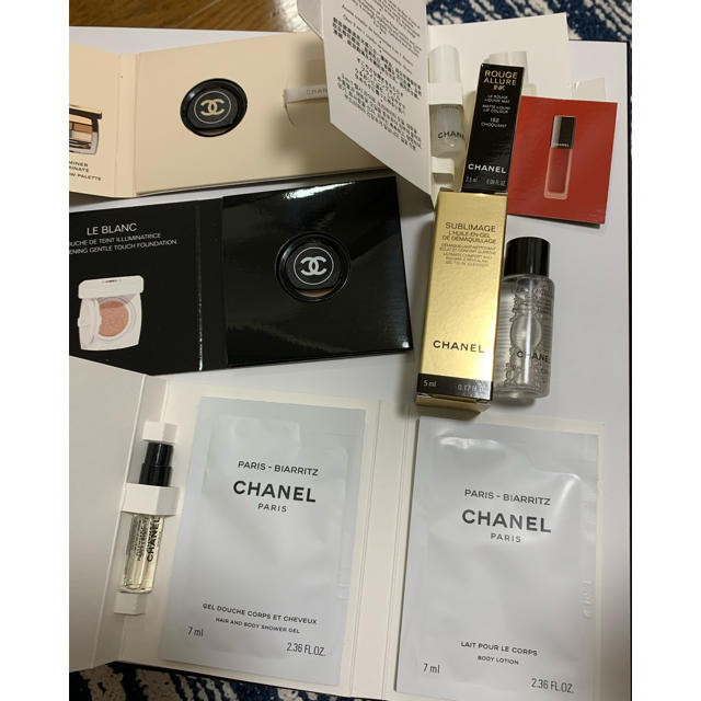 CHANEL(シャネル)のCHANEL 化粧品サンプル7点セット コスメ/美容のキット/セット(サンプル/トライアルキット)の商品写真