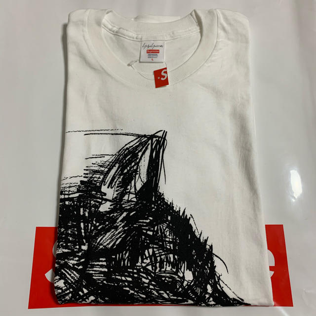 Supreme Scribble Wolf Tee L ホワイト