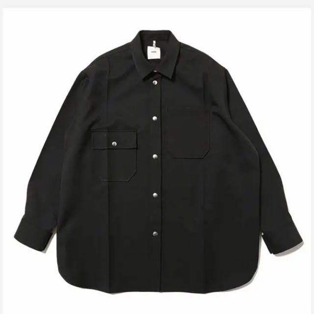 Jil Sander(ジルサンダー)のOAMC MAX SHIRT BLACK 2020SS Mサイズ  メンズのトップス(シャツ)の商品写真