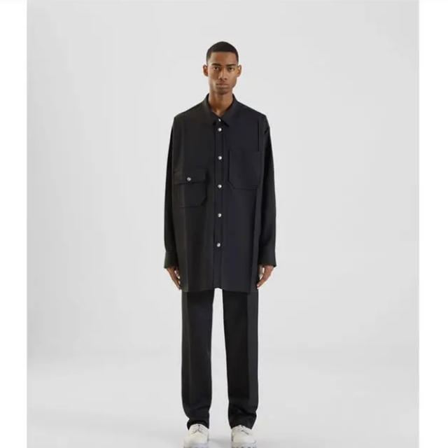 Jil Sander(ジルサンダー)のOAMC MAX SHIRT BLACK 2020SS Mサイズ  メンズのトップス(シャツ)の商品写真