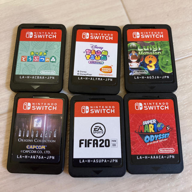 Nintendo Switch(ニンテンドースイッチ)のNintendo Switch ソフト6点セット どうぶつの森 他 エンタメ/ホビーのゲームソフト/ゲーム機本体(家庭用ゲームソフト)の商品写真