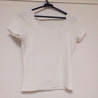 プロポーションボディドレッシング(PROPORTION BODY DRESSING)のプロポホワイト半袖トップス♡(カットソー(半袖/袖なし))