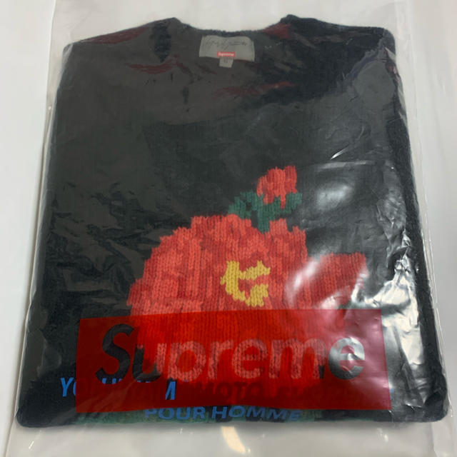 Supreme yohji yamamoto Sweater M BLACKニット/セーター