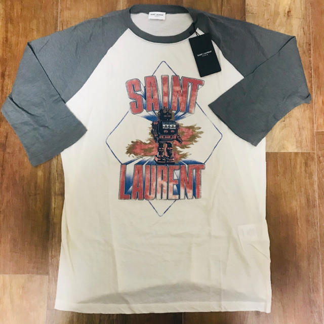 トップス※値下げしました※【新品・未使用】SAINT LAURENT ロボット Tシャツ