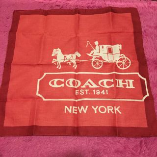 コーチ(COACH)の【★交渉中★】COACH大判ハンカチ(ハンカチ)