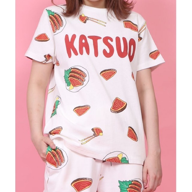 PUNYUS(プニュズ)の新品 KATUO Tシャツ プニュズ 渡辺直美 punyus 半袖 カツオ 1 レディースのトップス(Tシャツ(半袖/袖なし))の商品写真