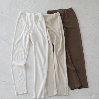 トゥデイフル(TODAYFUL)の着用2〜3回★todayful Linen Rib Leggings(レギンス/スパッツ)