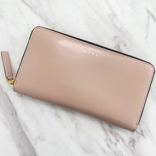 マルニ(Marni)の専用ページ【新品】MARNI マルニ ピンクベージュ 長財布 ラウンドジップ(財布)